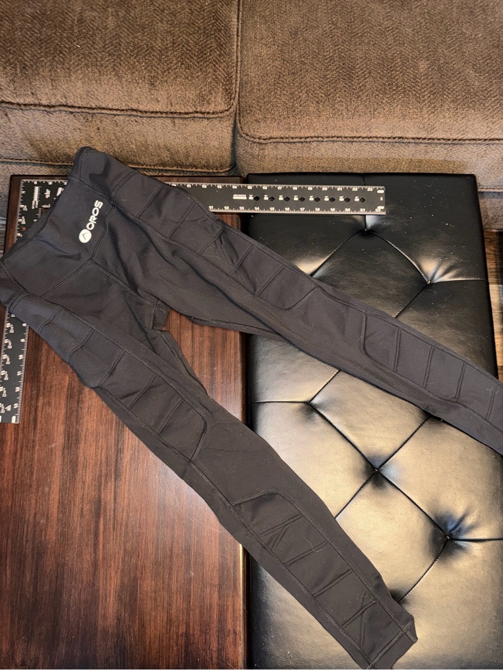 OROS Women’s Black SOLARCORE Insulated Performance Leggings Size Small
